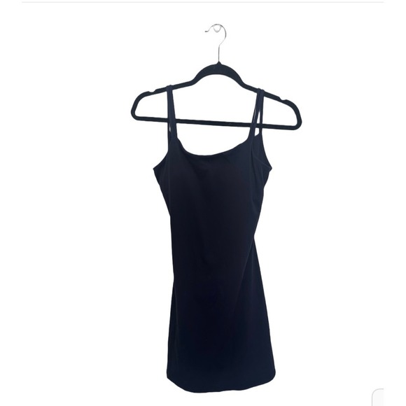 Athletic Dress Unbranded Size Medium Back Cut Out Navy Spaghetti Strap Tank - Picture 1 of 3